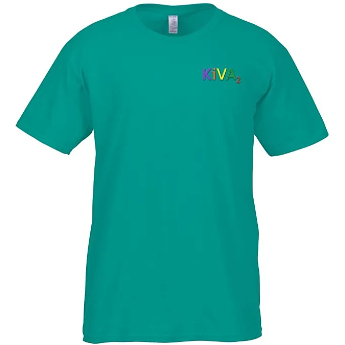 Gildan Softstyle T-Shirt - Men's - Embroidered