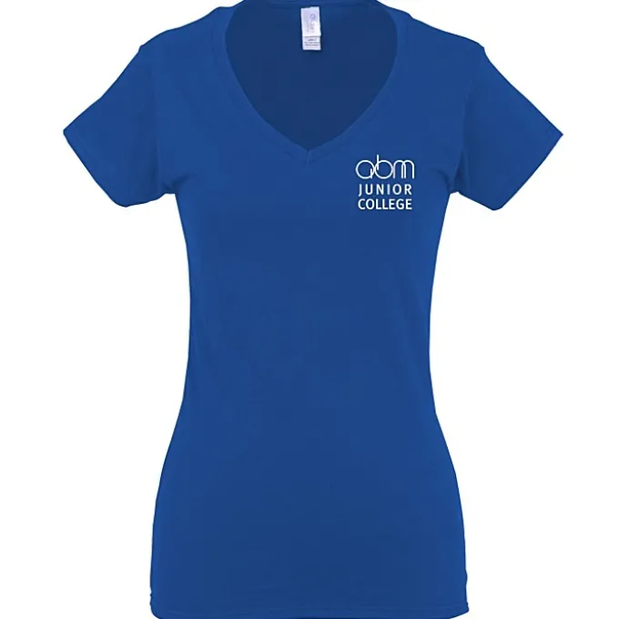 Gildan Softstyle V-Neck T-Shirt - Ladies' - Screen