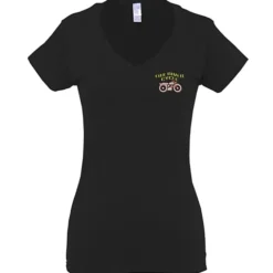 Gildan Softstyle V-Neck T-Shirt - Ladies' - Embroidered