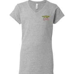 Gildan Softstyle V-Neck T-Shirt - Ladies' - Embroidered