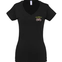 Gildan Softstyle V-Neck T-Shirt - Ladies' - Embroidered