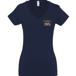 Gildan Softstyle V-Neck T-Shirt - Ladies' - Embroidered