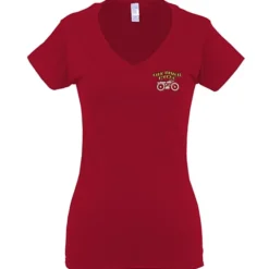 Gildan Softstyle V-Neck T-Shirt - Ladies' - Embroidered