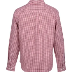 Gingham Broadcloth Easy Care Shirt - Men's