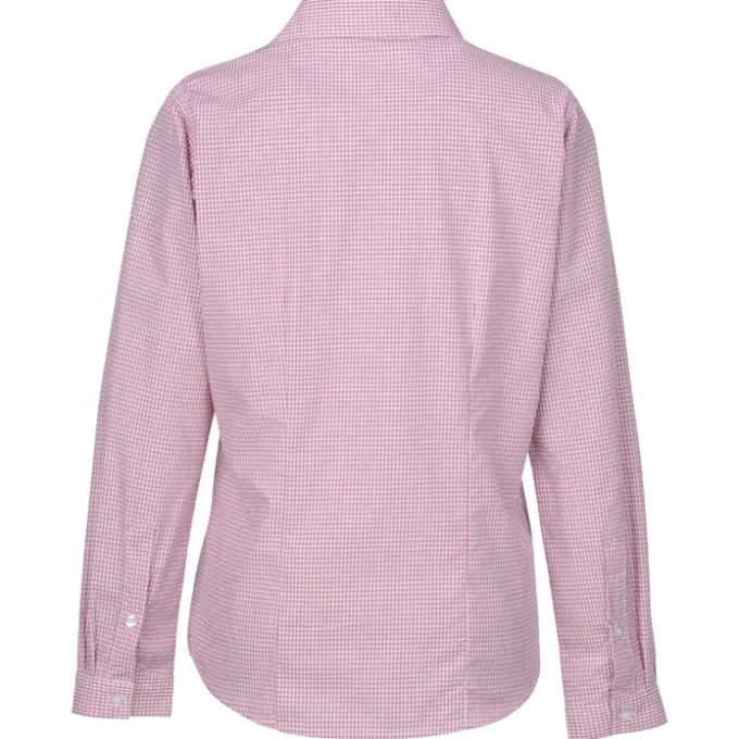 Gingham Check Wrinkle Resistant Shirt - Ladies'