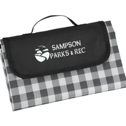 Gingham Fold Up Picnic Blanket