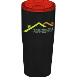 Glacier Diamond Vacuum Travel Tumbler - 20 oz - Full Color