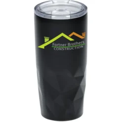 Glacier Diamond Vacuum Travel Tumbler - 20 oz - Full Color