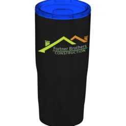 Glacier Diamond Vacuum Travel Tumbler - 20 oz - Full Color