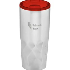 Glacier Diamond Vacuum Travel Tumbler - 20 oz - Laser Engraved