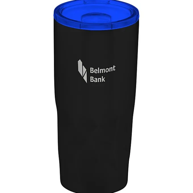 Glacier Diamond Vacuum Travel Tumbler - 20 oz - Laser Engraved