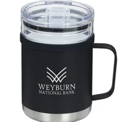 Glass and Stainless Steel Mug - 15 oz