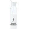 Glass Bottle with Flip Straw Lid - 20 oz.