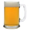 Glass Tankard Mug - 14.5 oz - Deep Etch