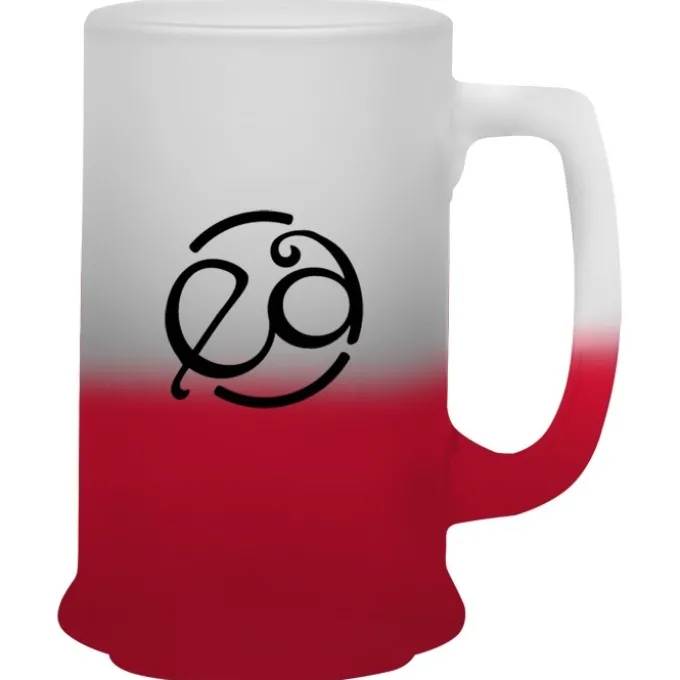 Glass Tankard Mug - 14.5 oz - Frosty Color