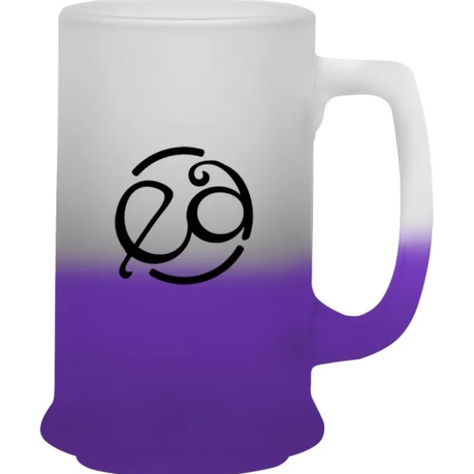 Glass Tankard Mug - 14.5 oz - Frosty Color
