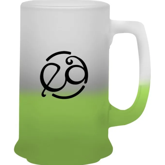 Glass Tankard Mug - 14.5 oz - Frosty Color