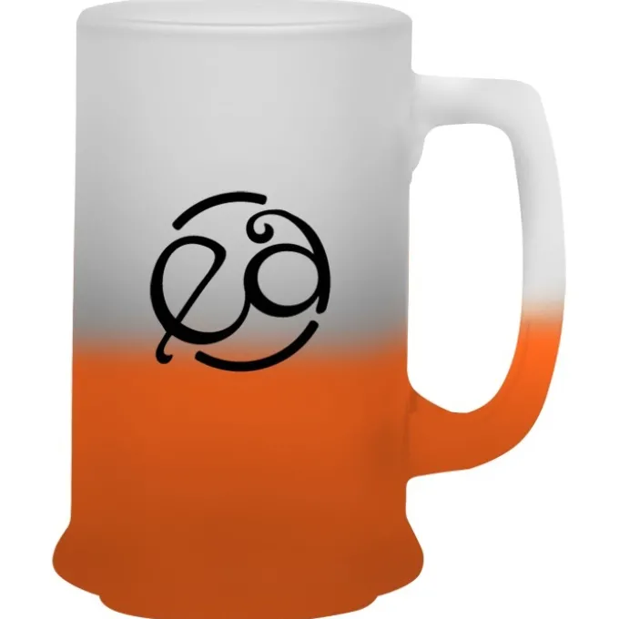 Glass Tankard Mug - 14.5 oz - Frosty Color