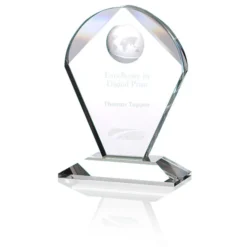 Global Excellence Crystal Award - 6 inches