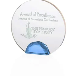Glorious Crystal Award - 6 1/2 inches