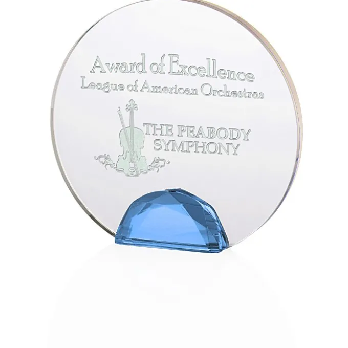 Glorious Crystal Award - 6 1/2 inches