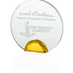Glorious Crystal Award - 6 1/2 inches