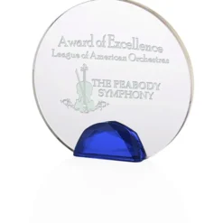 Glorious Crystal Award - 6 1/2 inches