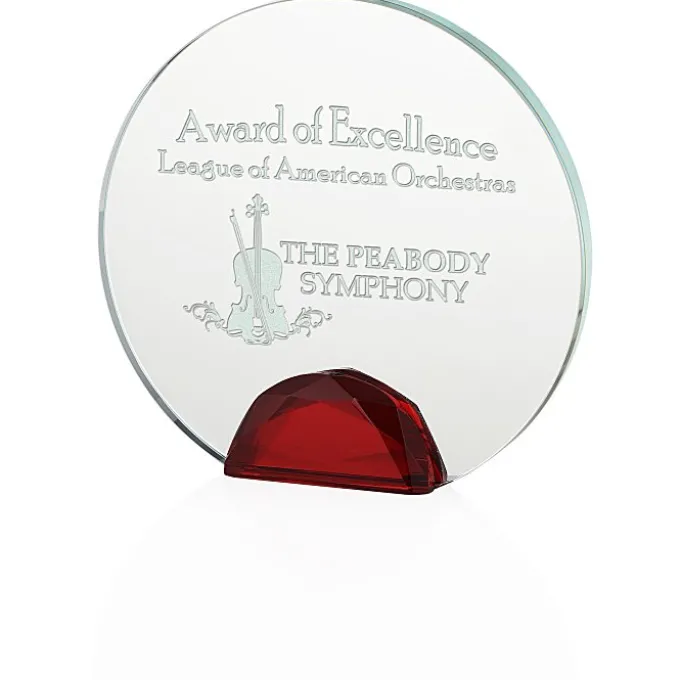 Glorious Crystal Award - 6 1/2 inches