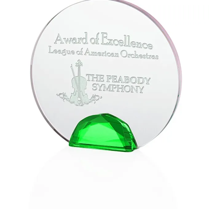 Glorious Crystal Award - 6 1/2 inches