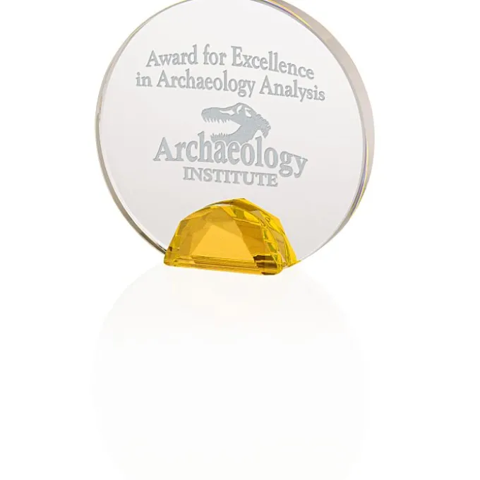 Glorious Crystal Award - 4 1/2 inches