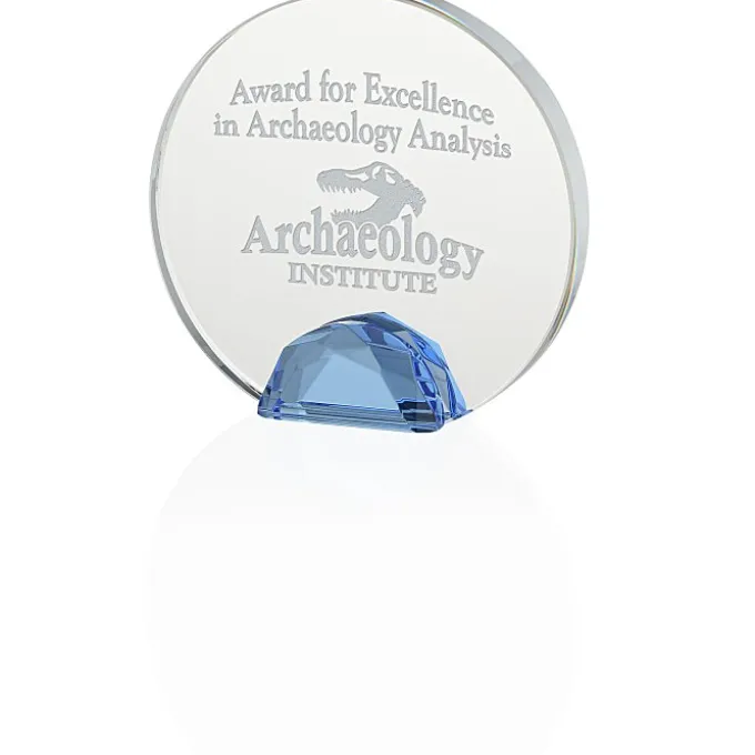 Glorious Crystal Award - 4 1/2 inches