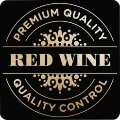 Gloss Black Embossed Seal by the Roll - Square - 2 inches x 2 inches