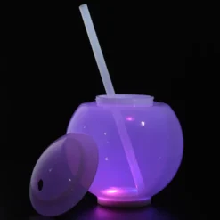 Glow Ball Light-Up Tumbler with Straw - 22 oz.