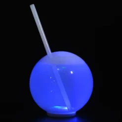 Glow Ball Light-Up Tumbler with Straw - 22 oz.