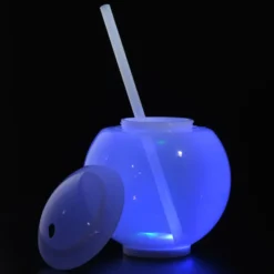 Glow Ball Light-Up Tumbler with Straw - 22 oz.