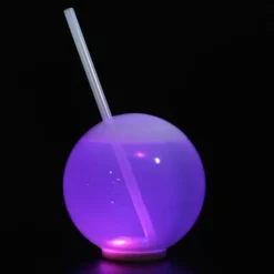 Glow Ball Light-Up Tumbler with Straw - 22 oz.