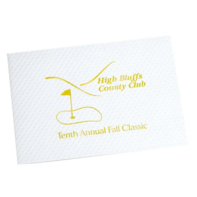 Golf Ball Dimple Photo Folder - 4 inches x 6 inches