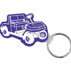 Golf Cart Soft Keychain - Opaque