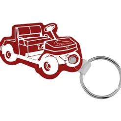Golf Cart Soft Keychain - Opaque