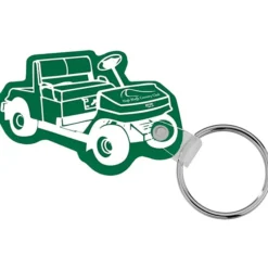 Golf Cart Soft Keychain - Opaque