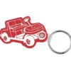 Golf Cart Soft Keychain - Translucent