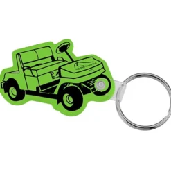 Golf Cart Soft Keychain - Translucent