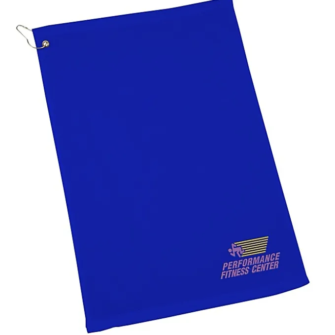 Golf Towel with Grommet and Clip