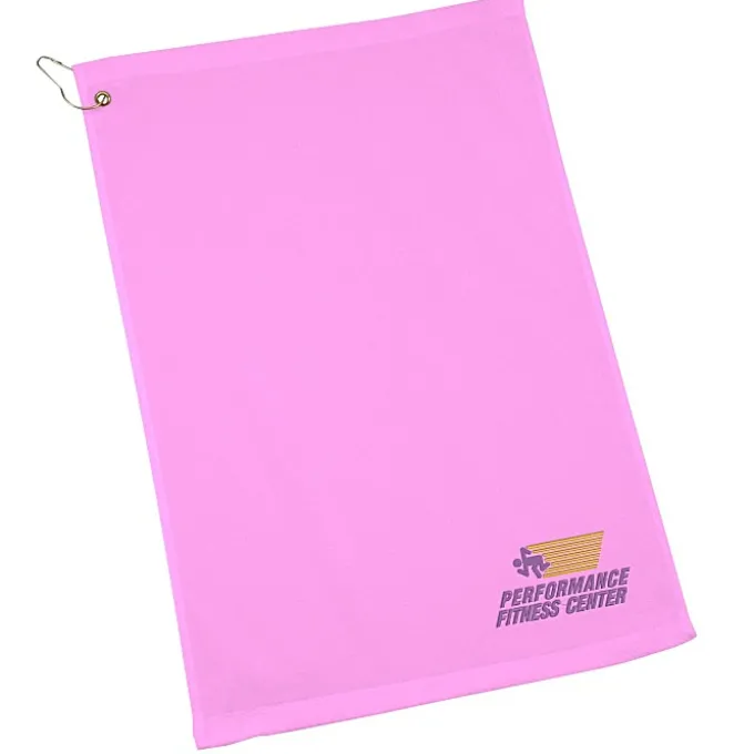 Golf Towel with Grommet and Clip
