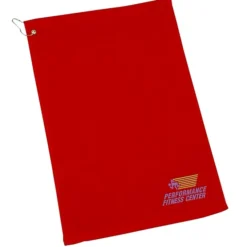 Golf Towel with Grommet and Clip