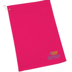 Golf Towel with Grommet and Clip