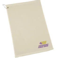 Golf Towel with Grommet and Clip