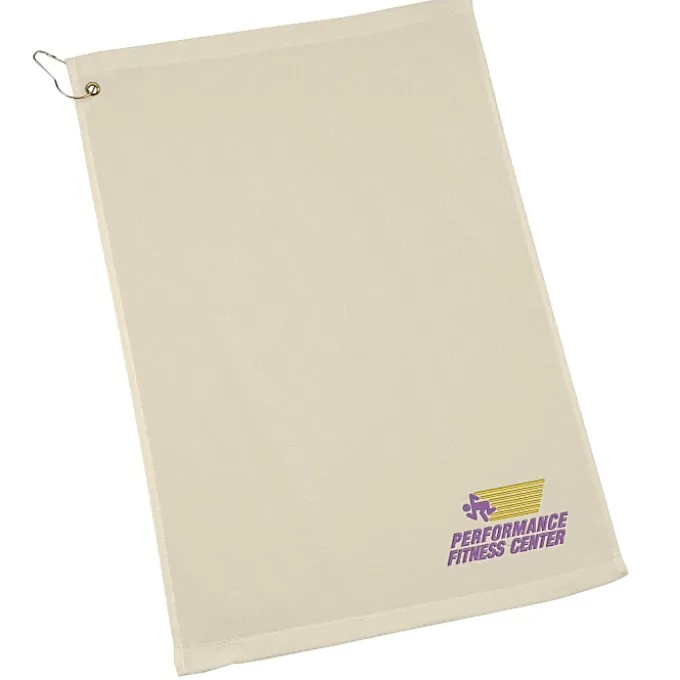 Golf Towel with Grommet and Clip