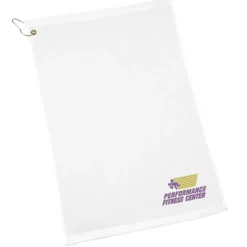 Golf Towel with Grommet and Clip - 24 hr