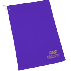 Golf Towel with Grommet and Clip - 24 hr